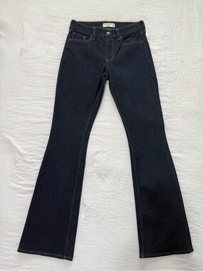 Abercrombie The Bootcut Mid Rise Jeans 27 Long Dark Rinse Tall 34” Inseam